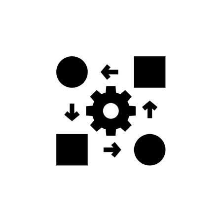 Data Synchronization icon in vector. Logotypeのイラスト素材
