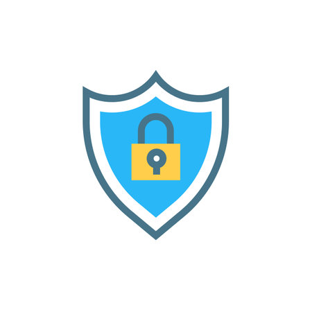 FIREWALL icon in vector. Logotypeのイラスト素材