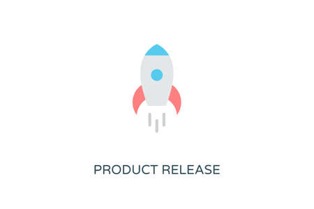 Product Release icon in vector. Logotypeのイラスト素材