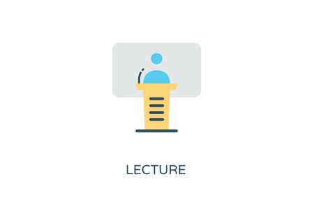 Lecture icon in vector.のイラスト素材