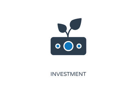 Investment icon in vector.のイラスト素材