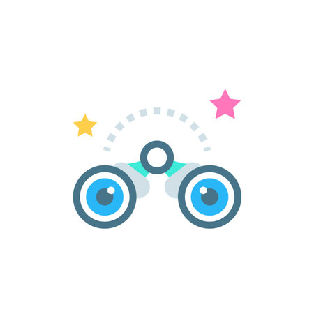 OBSERVATION icon in vector. Logotypeのイラスト素材