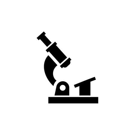 MICROSCOPE icon in vector. Logotypeのイラスト素材