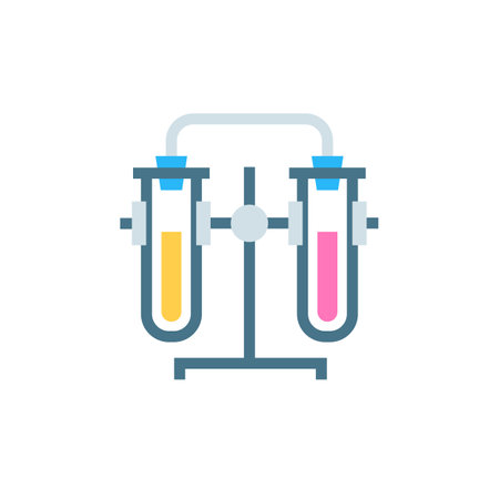 TESTING icon in vector. Logotypeのイラスト素材