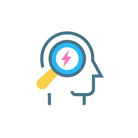 HEAD HUNTING icon in vector. Logotypeのイラスト素材