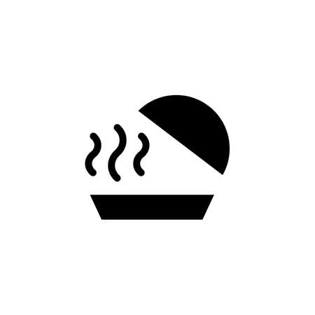 Dish icon in vector. Logotypeのイラスト素材