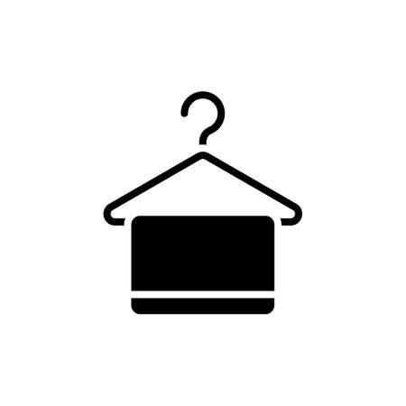 BATH TOWEL icon in vector. Logotypeのイラスト素材
