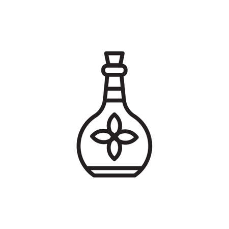 AROMATHERAPY icon in vector. Logotypeのイラスト素材