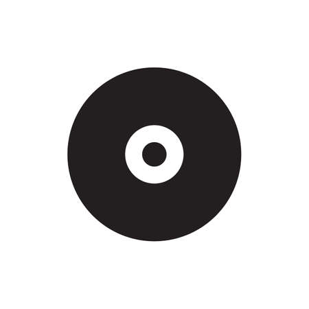 CD icon in vector. Logotype;のイラスト素材