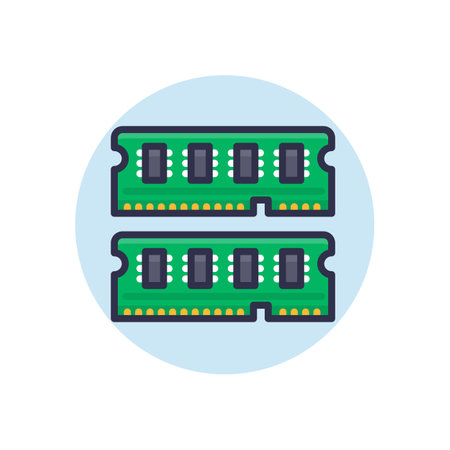 ram icon in vector. Logotype;のイラスト素材