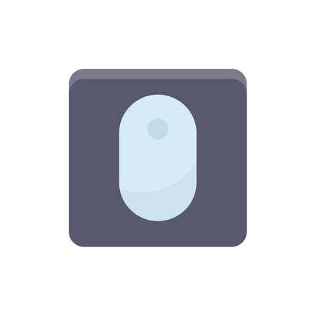 mousepad icon in vector. Logotype;のイラスト素材