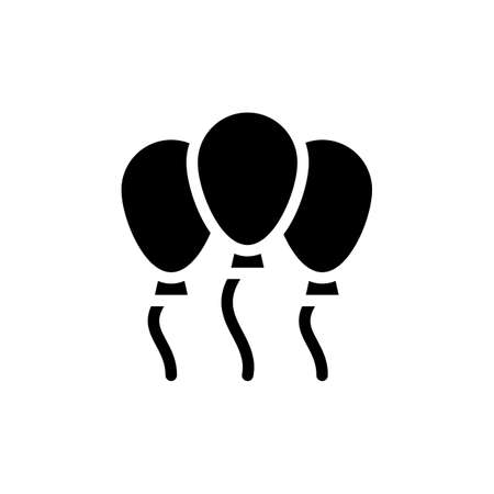 Bloons icon in vector. Logotypeのイラスト素材