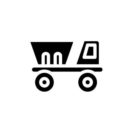 Trailer Toy icon in vector. Logotypeのイラスト素材