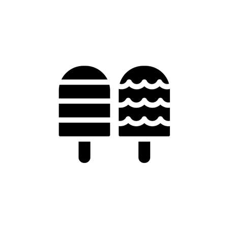 Fruit Ice icon in vector. Logotype;のイラスト素材