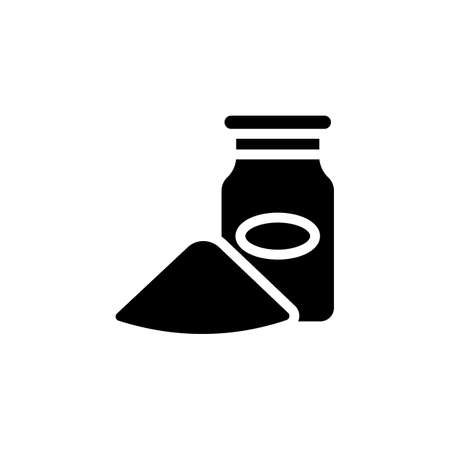 Salt icon in vector. Logotype;のイラスト素材