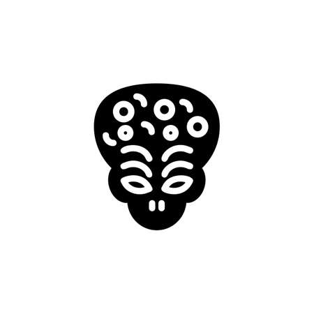 Alien icon in vector. Logotypeのイラスト素材