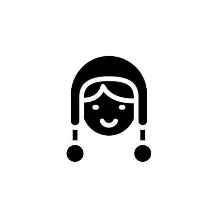 Christmas Baby icon in vector. Logotypeのイラスト素材