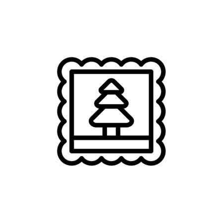 Frame icon in vector. Logotypeのイラスト素材