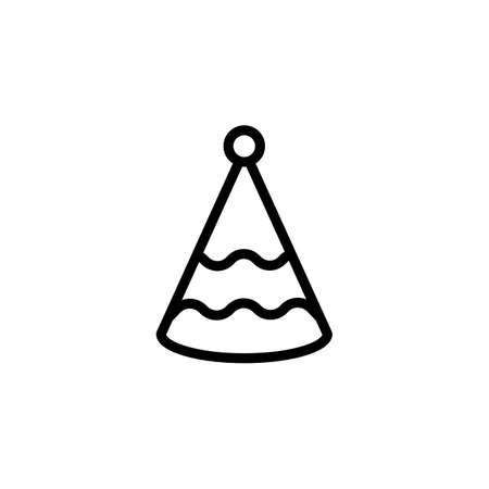 Party Hat icon in vector. Logotypeのイラスト素材
