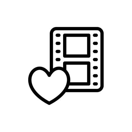 Best Choice Movie icon in vector. Logotypeのイラスト素材