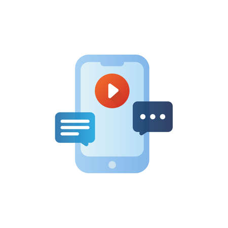 Social Media icon in vector. Logotypeのイラスト素材