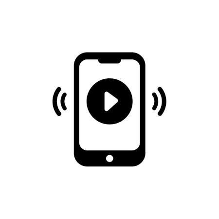 Live Stream icon in vector. Logotypeのイラスト素材