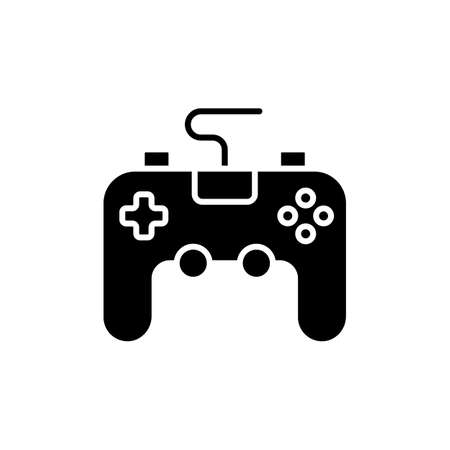 Play Video Game icon in vector. Logotypeのイラスト素材