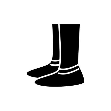 Boot Covers icon in vector. Logotypeのイラスト素材