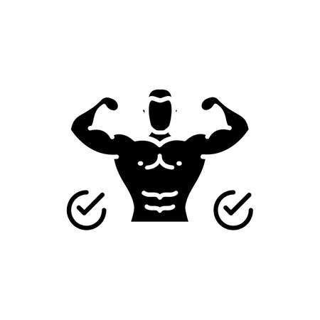 Personal Quality icon in vector. logotypeのイラスト素材