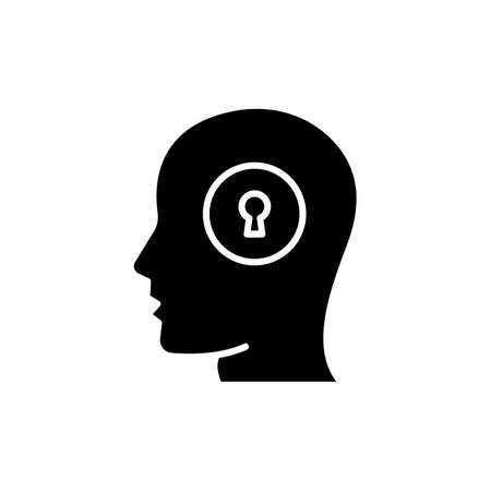 Self Awareness icon in vector. logotypeのイラスト素材