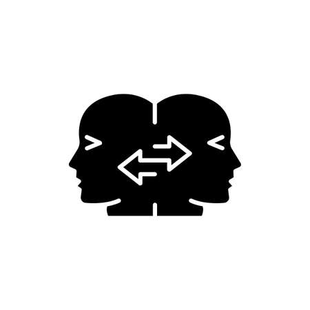 Interpersonal Skills icon in vector. logotypeのイラスト素材
