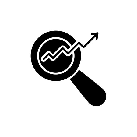 Research icon in vector. logotypeのイラスト素材