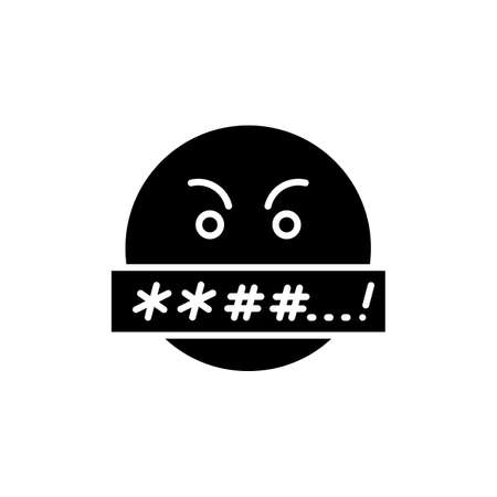 Hate icon in vector. logotypeのイラスト素材