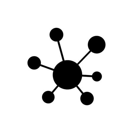 Mind Map icon in vector. logotypeのイラスト素材