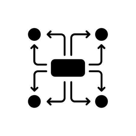 Marketing Planning icon in vector. logotypeのイラスト素材