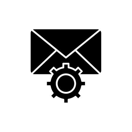 Message Setting icon in vector. logotypeのイラスト素材