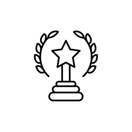 Award icon in vector. logotypeのイラスト素材