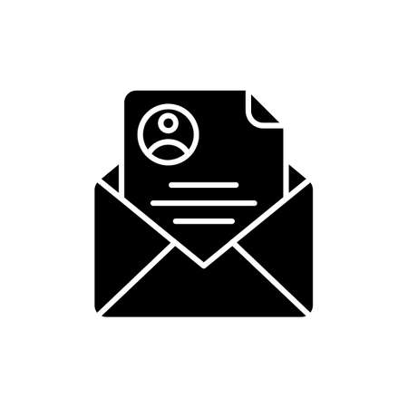 Job Letter icon in vector. logotypeのイラスト素材