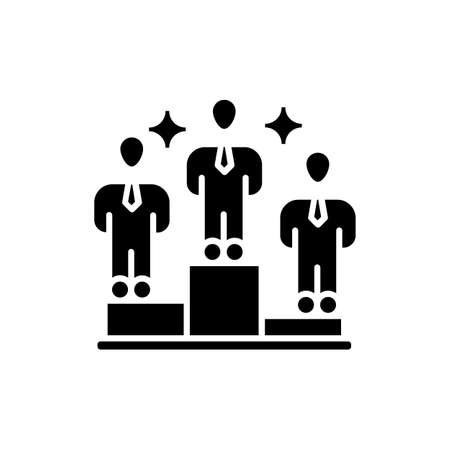 Winner icon in vector. logotypeのイラスト素材