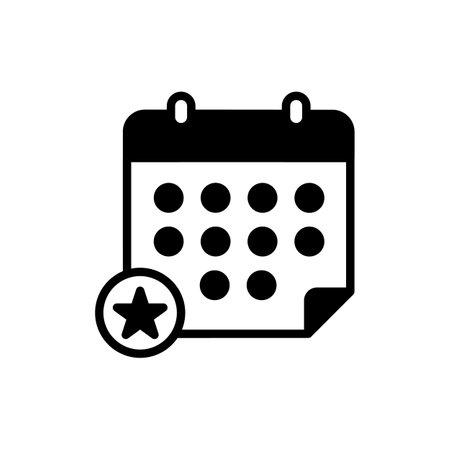 Event  icon in vector. Logotypeのイラスト素材