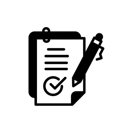 White Paper icon in vector. Logotypeのイラスト素材