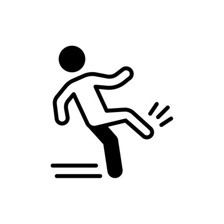 Fall icon in vector. Logotypeのイラスト素材