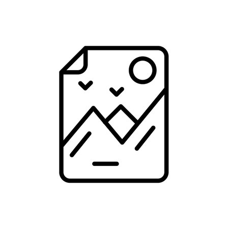 JPG File icon in vector. Logotypeのイラスト素材