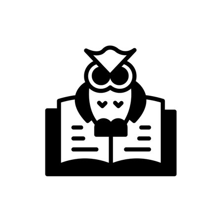 Wisdom icon in vector. Logotypeのイラスト素材