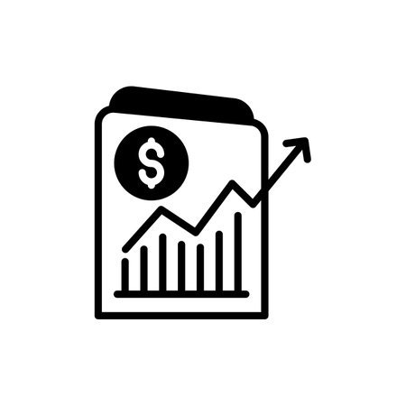 Capex Growth icon in vector. Logotypeのイラスト素材