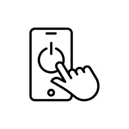 Start icon in vector. Logotypeのイラスト素材