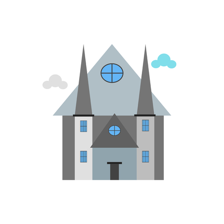 Cathedral icon vector isolated on white background for your web and mobile app design, Cathedral logo conceptの写真素材