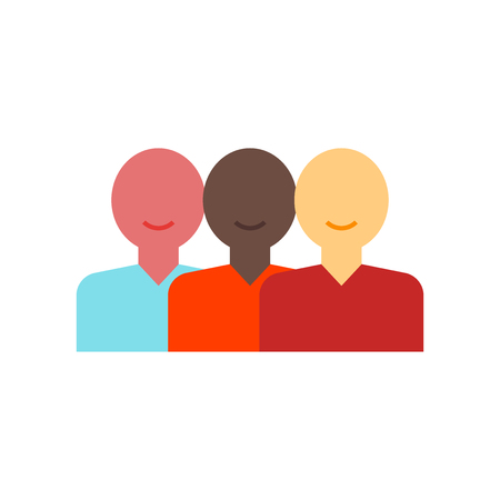 Population icon vector isolated on white background for your web and mobile app design, Population logo conceptの写真素材