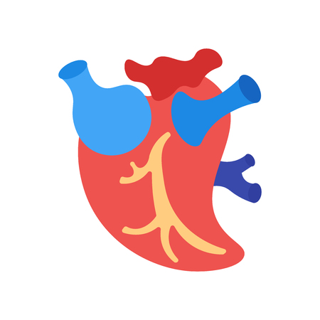 Heart icon vector isolated on white background for your web and mobile app design, Heart logo conceptの写真素材