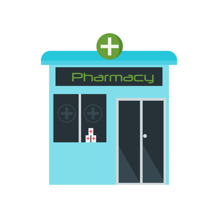 Pharmacy icon vector isolated on white background for your web and mobile app design, Pharmacy logo conceptのイラスト素材